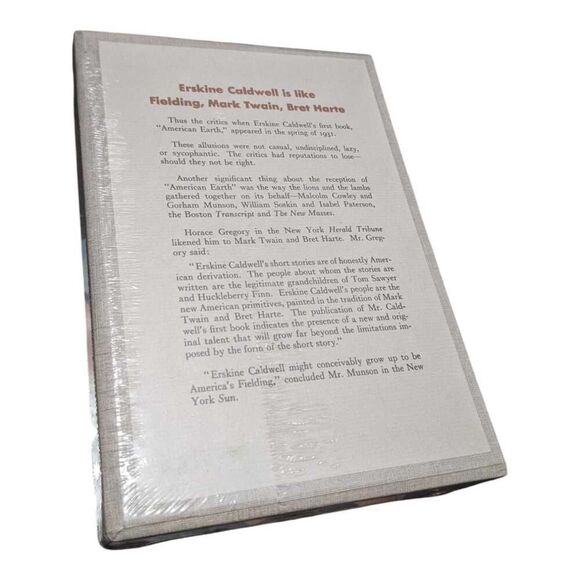 Tobacco Road by Erskine Caldwell 1st Edition Facsimile Factory Sealed Slipcase - Picture 2 of 4